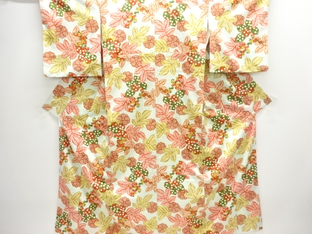 JAPANESE KIMONO / CHRYSANTHEMUM PATTERN KOMON